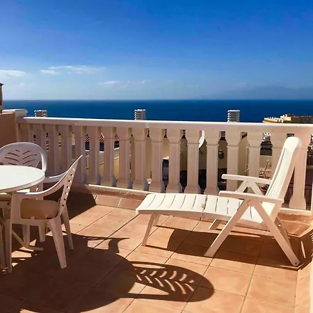 Elegant With Beautiful Ocean View Apartment Adeje